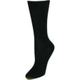 thumbnail image 3 of Gold Toe  Non Binding Ribbed Crew Socks (3 Pair Pack) (Women's), 3 of 4