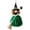 A, variant on 3PCS Halloween Witch Doll, Vintage Cloth Witch with Broomstick Home Decor, Small Witch Figurine Halloween Tabletop Ornament, Unique Gift