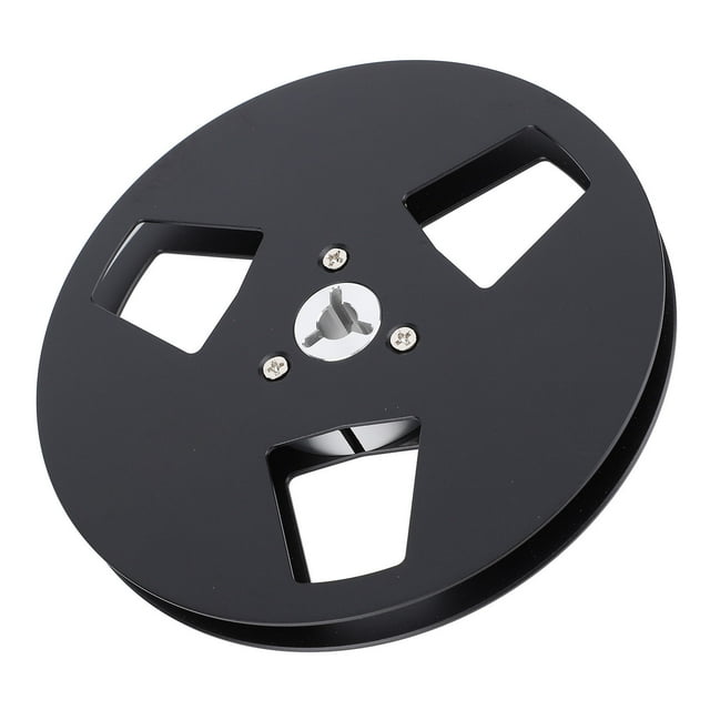 1/4 5 Inch Aluminum Alloy 3 Holes Empty Tape Reel with Universal Open Reel for Tape Players, Sound Tape Empty Reel, Improve Sound Quality, Generally Opening Machine Part