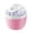 Pink White, variant on Luzkey Electric Ice Cream Maker Freezer Bowl Easy to Clean Slush Machine 500ml Capacity Compact Household Dessert Appliance for Kids Pink