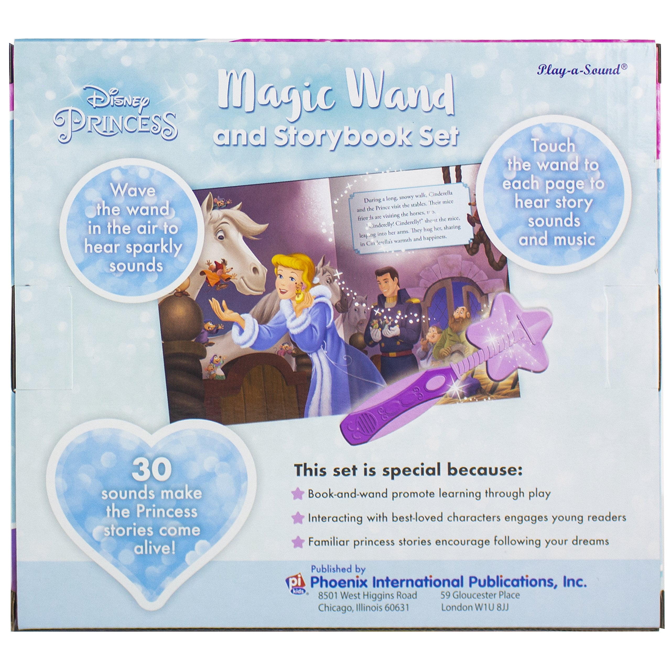 Disney Princess: Magic Wand and Storybook Sound Book Set (Hardcover) -  Walmart.com