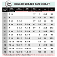 thumbnail image 3 of Skate Gear Extra Support Quad Roller Skates for Kids and Adults (White, Women's 10 / Men's 9), 3 of 7