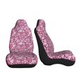 thumbnail image 3 of Yiaed Sweet Heart Print Car Seat Covers,Universal Auto Seats Protector Fits for Car,SUV Sedan,Truck,Automotive Seat Covers & Accessories-2 PCS, 3 of 9