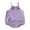 Purple, variant on NOKIO Floral Romper Baby Girl Summer Girl Baby Bag Jumpsuits Suspender Ha Clothing Strawberry Flower Pattern Baby Sleeveless Jumpsuit For 0 To 18 Months Baby Holiday Sleepwear