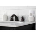 thumbnail image 3 of Kingston Brass FSC4685ZX Millennium Widespread Bathroom Faucet with Pop-Up Drain, Oil Rubbed Bronze, 3 of 8