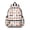 Fireman and Shield White Pattern, variant on Fireman and Shield White Pattern Cute School Backpack with Padded Back and Adjustable Shoulder Straps 13.4"x11"x4.7"