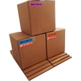 thumbnail image 4 of Aegis Adhesives - 1" X 4.5" Home Moving Color Coding Labels - 4 Bedroom House + Fragile Stickers -14 Different Living Spaces + 2 Handle With Care - (16 Rolls, 50 Stickers Each, 800 Total), 4 of 6