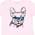 thumbnail image 4 of Inktastic French Bulldog Portrait with Sunglasses Boys or Girls Toddler T-Shirt, 4 of 5