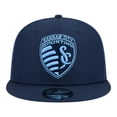 thumbnail image 2 of Men's New Era Navy Sporting Kansas City 2026 Jersey Hook 9FIFTY Snapback Hat, 2 of 7