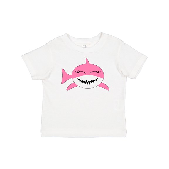 Inktastic Cute Pink Shark Boys or Girls Baby T-Shirt