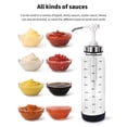 thumbnail image 2 of Sauce Pump Dispenser Glass Bottle Sauce and Syrup Glass Bottle Syrup Glass Bottle, 2 of 9