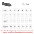 thumbnail image 6 of Diabetic Slippers for Women Memory Foam Arthritis Edema Adjustable Open Toe Swollen Feet House Shoes, Grey 8, 6 of 7