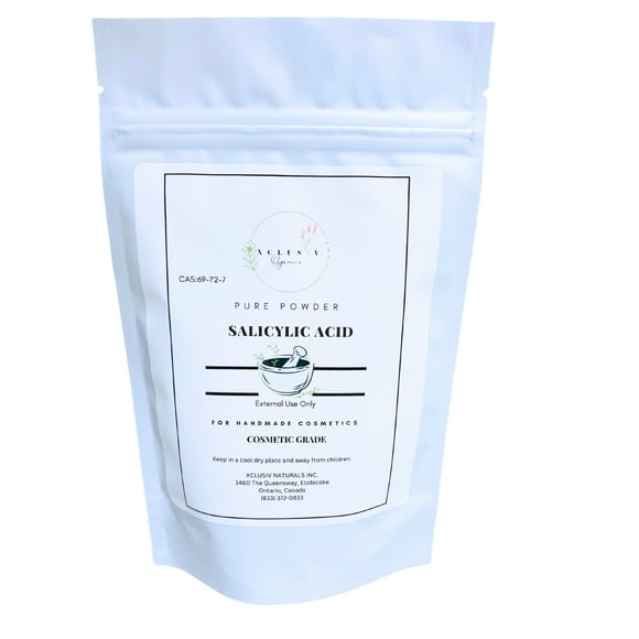 Xclusiv Organics Pure Salicylic Acid Powder For D.I.Y Skincare |50g