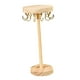 thumbnail image 5 of Soporte de joyería de madera Organizador de joyas Torre Soporte de joyería decorativo Joyería 12 gancho, 5 of 9