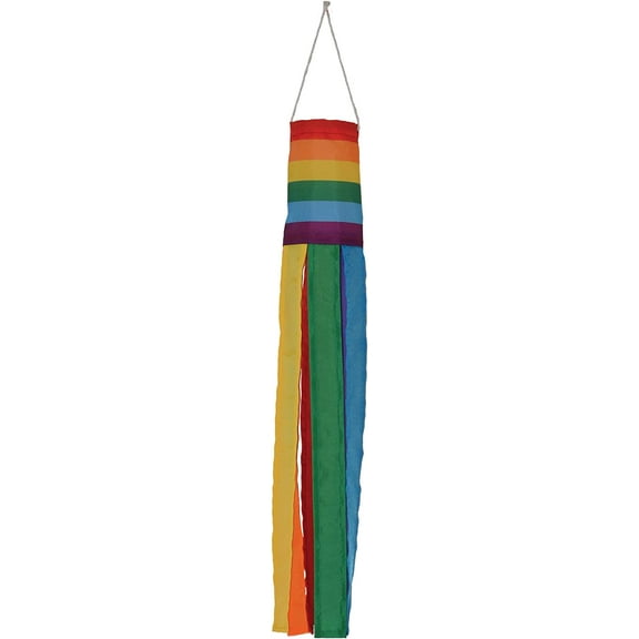 In the Breeze 4820 — Rainbow Windsock, 15-Inch (12 Pieces)