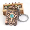thumbnail image 2 of Game Zelda Keyring Metal Pendant Key Chain Breath of The Wild Keychain for Men Car Key Women Bag Pendant Fashion Jewelry Gifts heqiyong LED, 2 of 2