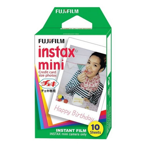 Fujifilm Instax Super-Fine Grain Mini Instant Film, 2.13 x 3.4 in, 10 Count