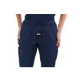 thumbnail image 5 of Fubu Women's Slim Fit High Waisted Belted Jogger Scrub Pant Medical Nursing Uniform, 5 of 6