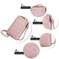 thumbnail image 3 of Bolso pequeño para teléfono con bandolera para mujer, cartera para teléfono móvil, 3 of 5