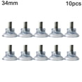thumbnail image 1 of Accessories Suction Hooks Suction Cups Thumb Screw Pad Suckers Plastic 10 Pcs, 1 of 7
