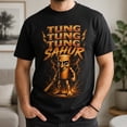 thumbnail image 2 of Tung Tung Tung Sahur Graphic T-Shirt, Unisex Classic Fit Novelty Tee, 2 of 9