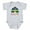 Heather Gray, variant on CafePress - Power Rangers Black Ranger - Cute Infant Bodysuit Baby Romper - Size Newborn - 24 Months