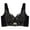 Black, variant on LYEAA Women Bras Push up Lace Wireless Daily Bras Wirefree Adjustable Strap Support Lift Soft Bralette No Wire Breathable Comfort Sleeping Bras Black S
