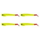thumbnail image 1 of 4pcs Cebos de Simulación de Salmón Trucha Lubina Señuelos de Pesca de Plástico Blando 5 Colores YYR, 1 of 9
