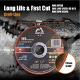 thumbnail image 2 of Rueda de corte Merryland Craft-Line C13071042, 115 mm, 25 unidades, 2 of 8