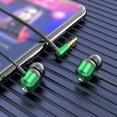 thumbnail image 4 of FEISHENTT Wired Earbuds with Microphone 3.5mm,Headphones Wired Noise Cancelling with Microphone Remote Control for laptops PC,MP3/4,Switch,Most 3.5mm Audio Devices,Green, 4 of 8