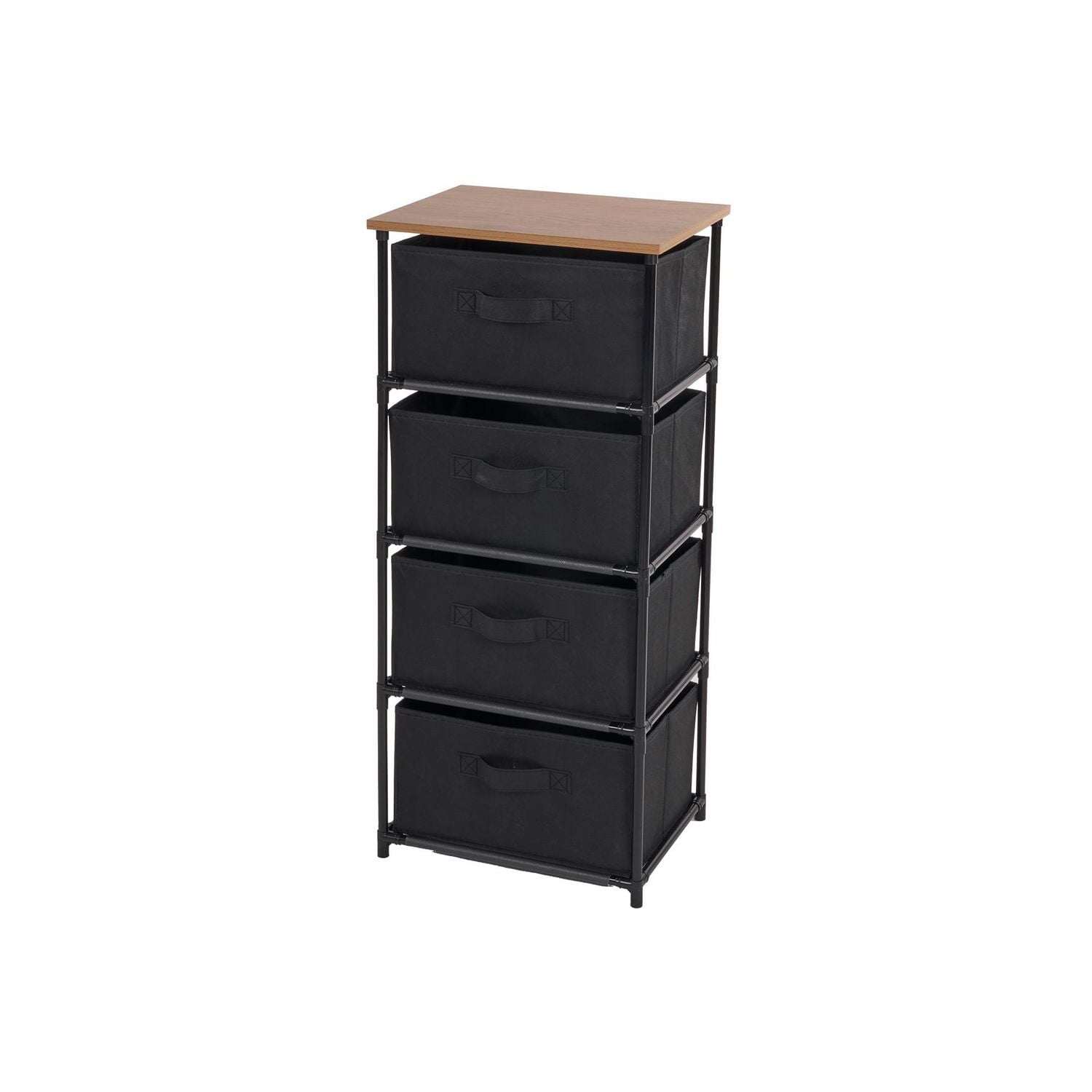 Mainstays 4-Drawer Storage Dresser, 4-Drawer
