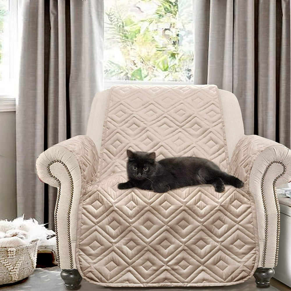 DriftAway Marley 100 Waterproof Quilted Soft Chair Cover Furniture