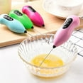 thumbnail image 4 of OAVQHLG3B Milk Frother Handheld Foam Maker For Lattes Whisk Drink Mixer, 4 of 5