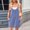 *Blue, variant on ClodeEU Women's Summer Romper ,Loose V Neck Overalls,Casual Sleeveless Jumpsuit Shorts Blue,Women's Plus L