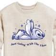 thumbnail image 3 of Disney - Lilo & Stitch - Go With The Flow - Toddler & Youth Crewneck Fleece Sweatshirt, 3 of 5