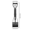 thumbnail image 4 of Greeniant Recogedor de aseo para mascotas con mango largo, taburete con Clip para perros, suministros de limpieza para mascotas, recolector de Clip para Suministros para perros negro+negro, 4 of 8
