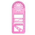 thumbnail image 1 of Regla de matemáticas multifuncional para estudiantes, plantilla de dibujo de regla de matemáticas activa giratoria multifuncional Wmkox8yii  hjk773, 1 of 1
