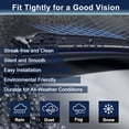 thumbnail image 3 of Par de limpiaparabrisas delanteros de 24"+17" para Chevrolet Equinox 10-23 Conjunto Premium con estabilidad mejorada, 3 of 7