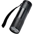 thumbnail image 2 of 6 Pack UV Ultra Violet Blacklight 9 LED Flashlight Outdoor Torch Lamp etc., 2 of 5