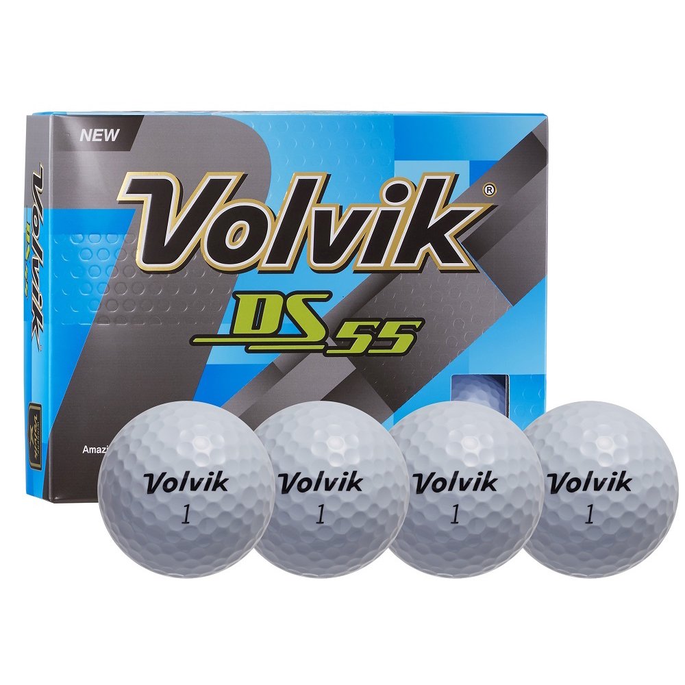 Volvik DS55 Golf Balls, 4 Pack