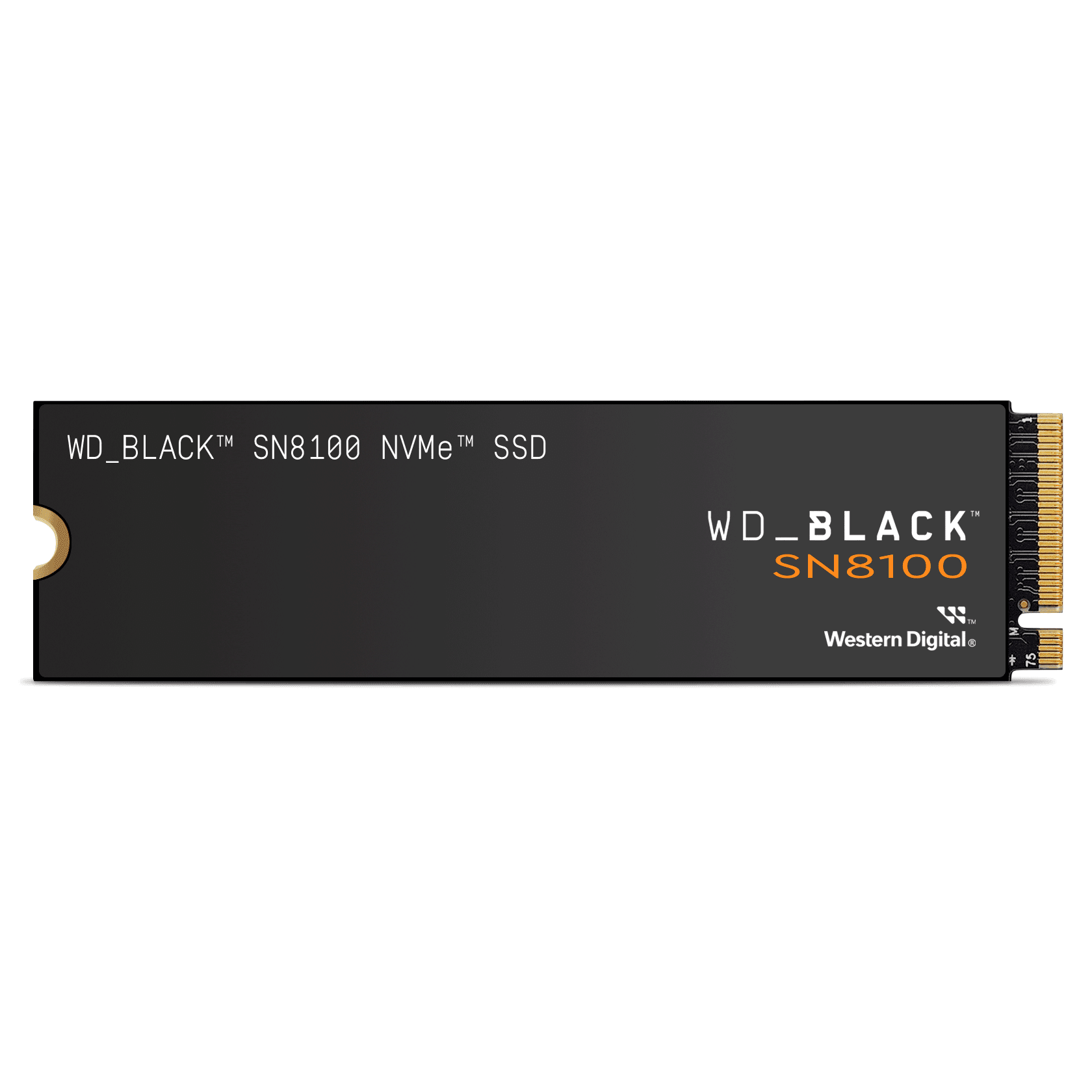 WD_BLACK 2TB SN8100 NVMe SSD, without Heatsink, PCIe Gen 5 - WDS200T1X0M-00CMT0