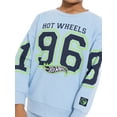 thumbnail image 6 of Hot Wheels Boys Long Sleeve Graphic Crewneck Sweatshirt with Matching Short, 2-Piece Set, Sizes 4-12, 6 of 10