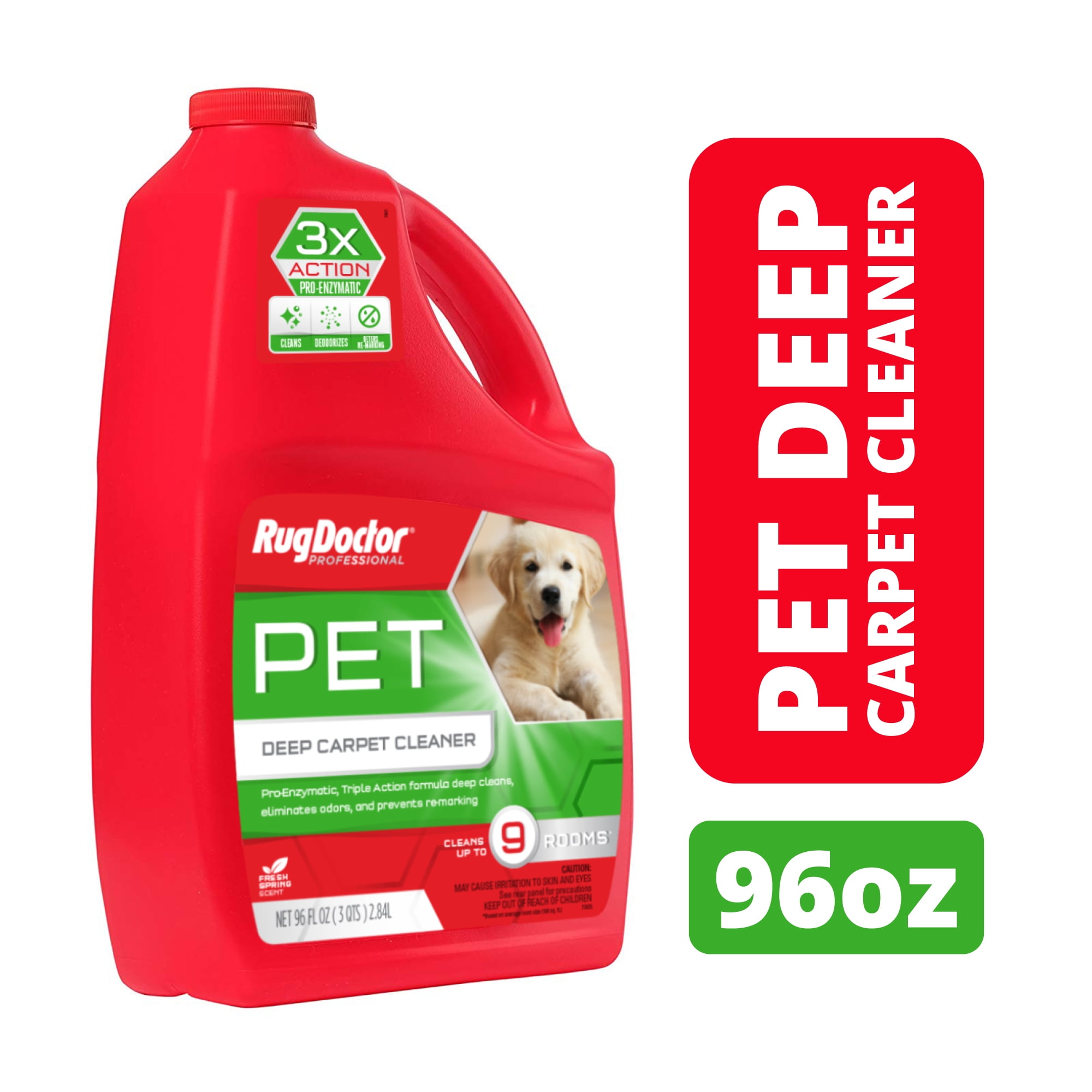 Rug Doctor Pet Carpet Stain Remover, 96 Fluid Ounce Walmart Inventory