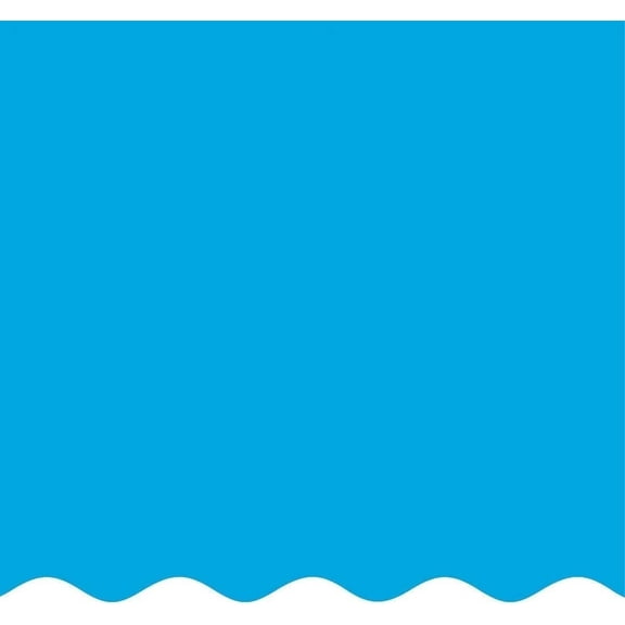 SmartLine 15' x 33' Oval Solid Blue Overlap Above Ground Swimming Pool Liner, 48"/52" Height, 20 Gauge