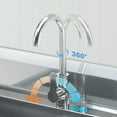Utility Sink Freestanding Single Bowl Laundry Sink with Hot and Cold