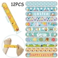 thumbnail image 2 of Easter Slap Bracelets for Kids 36PCS Easter Basket Stuffers for Kids Bulk Snap Bracelet Easter Party Favors Supplies Easter Egg Fillers Toys Goodie Bag Stuffers Toy Gifts for Student Classroom Prizes, 2 of 5