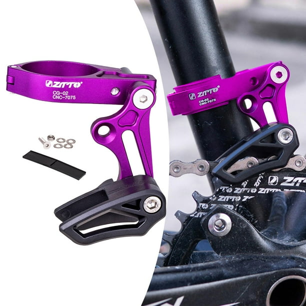 KAHDGSS Guide-chaîne de vélo de montagne - Stabilisateur de chaîne en alliage d'aluminium - Protecteur de chaîne de vélo - Supports directs bas - Garde de chaîne durable KAHDGSS Guide-chaîne de vélo de montagne - Stabilisateur de chaîne en alliage d'aluminium - Protecteur de chaîne de vélo - Supports directs bas - Garde de chaîne durable
