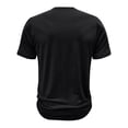 thumbnail image 4 of SWSMCLT Men's Soft T Shirt Short Sleeve Slim Fit Casual Comfy Fall Tee Crew Neck Basic Shirt Summer Black XX-Large, 4 of 4