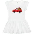 thumbnail image 3 of Inktastic Christmas Red Vintage Truck with Presents Girls Toddler Dress, 3 of 5