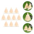 thumbnail image 2 of Miangastore Wood Plaque Blank Beige 10Pcs 6x5in, 2 of 8